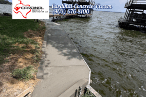 Cardinal Concrete: Your Lake Project Experts!