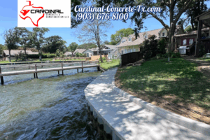 Cardinal Concrete: Your Lake Project Experts!