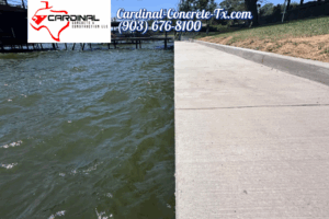 Cardinal Concrete: Your Lake Project Experts!