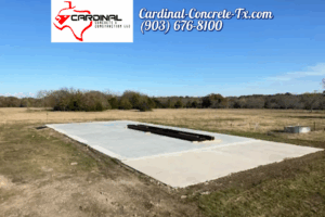 Terrell Texas Concrete Slab Installation